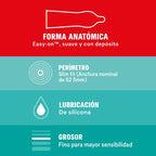 DUREX - SENSITIVO SLIM FIT 10 UNITS - Amore24