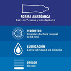 DUREX - EXTRA SEGURO 12 UNITS - Amore24