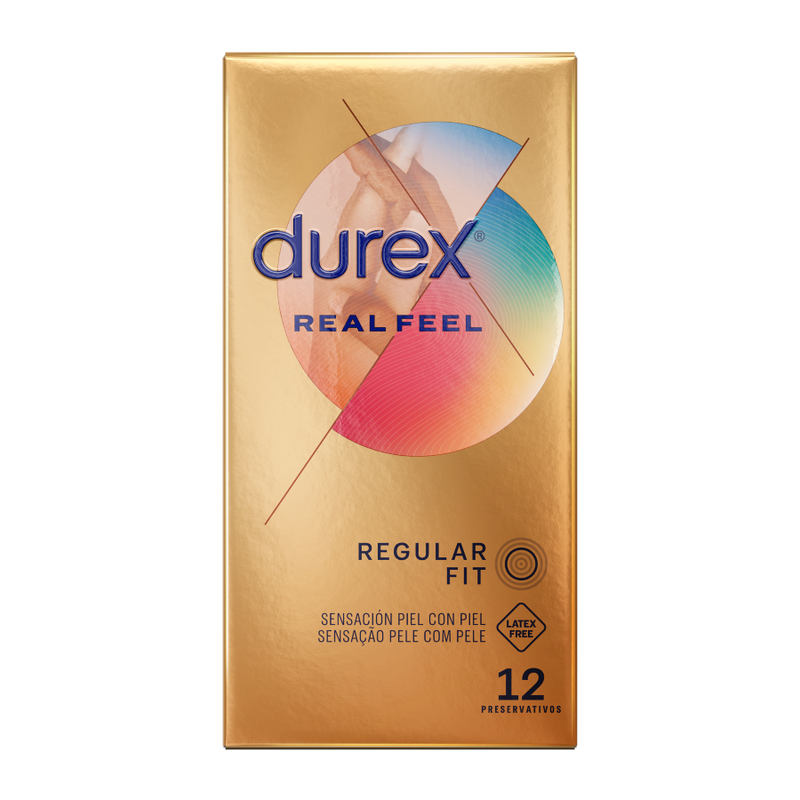 DUREX - REAL FEEL 12 UNITS - Amore24