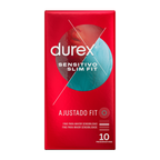 DUREX - SENSITIVO SLIM FIT 10 UNITS - Amore24