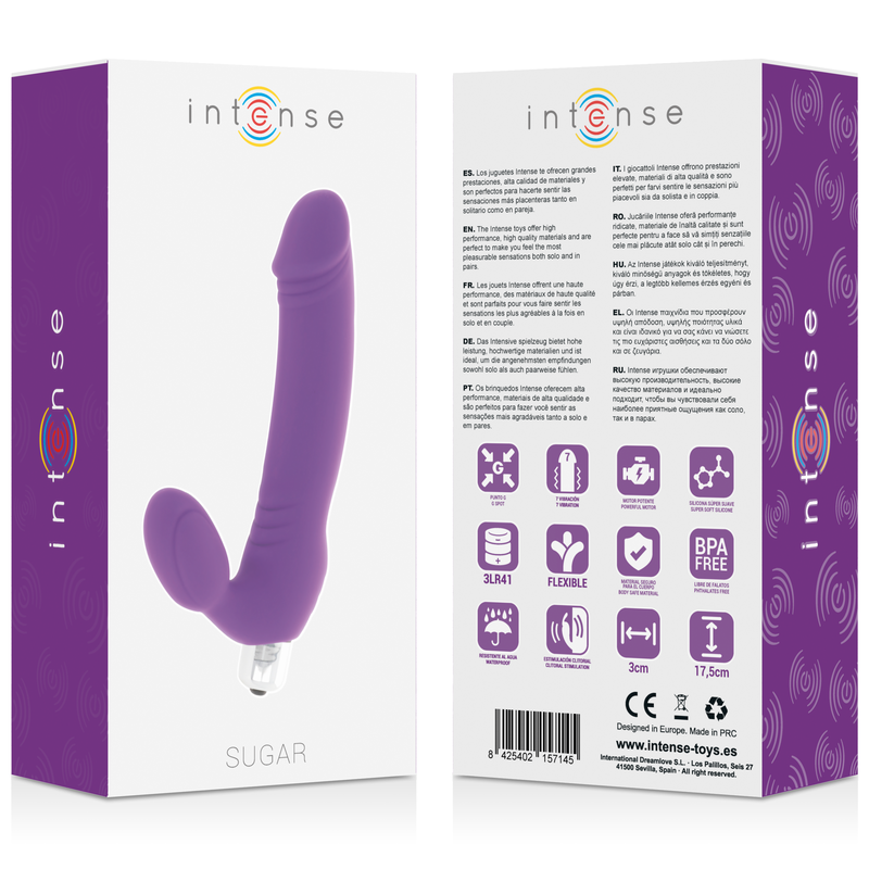 INTENSE - SUGAR SEVEN SPEEDS SILICONE LILAC - Amore24