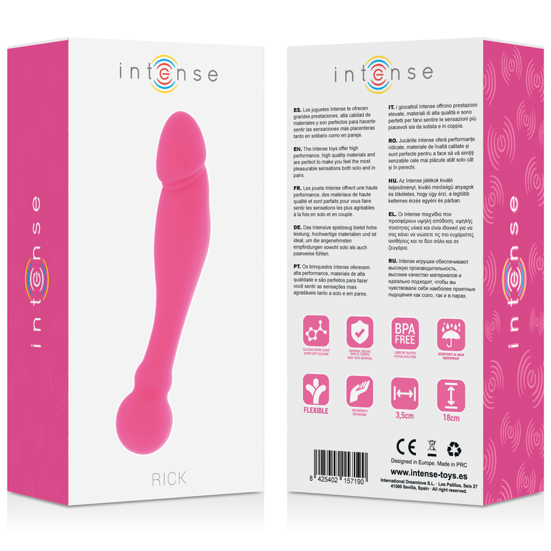 INTENSE - SILICONE RICK DUAL PINK - Amore24