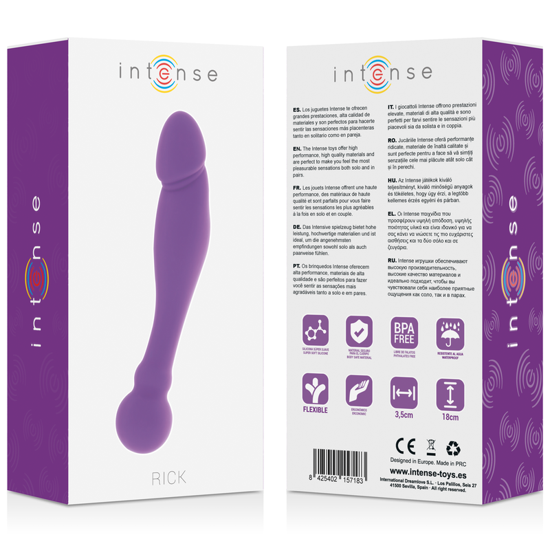 INTENSE - SILICONE RICK DUAL LILAC - Amore24