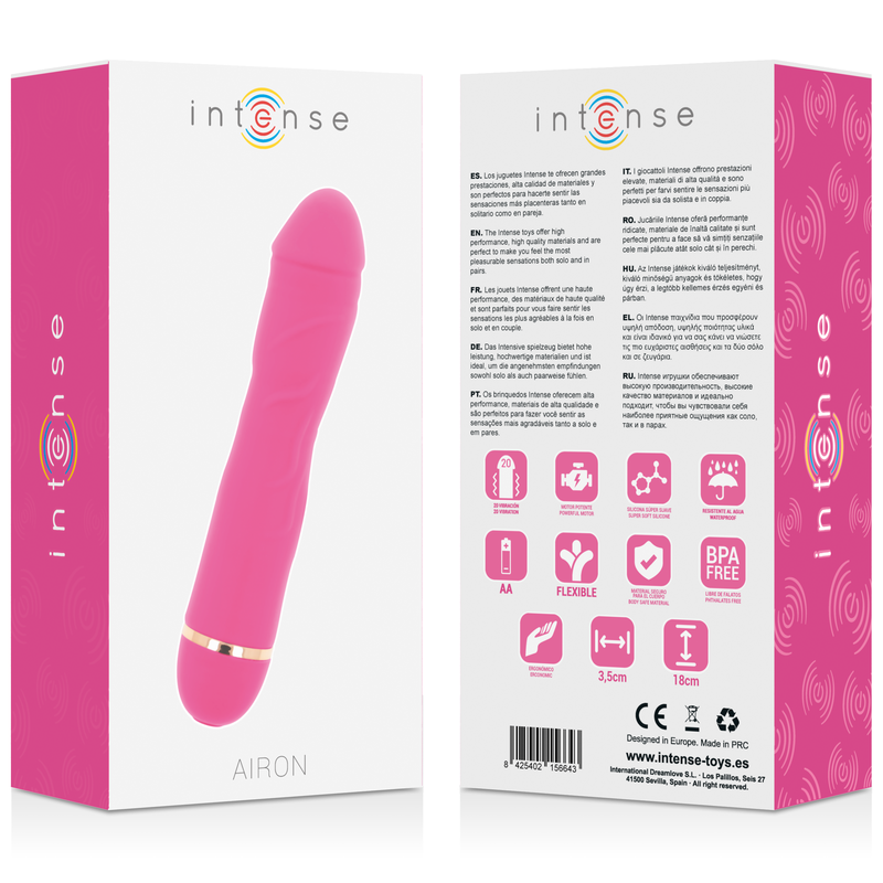 INTENSE - AIRON 20 SPEEDS SILICONE PINK - Amore24