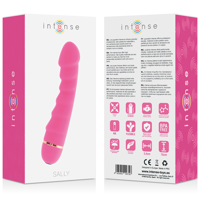 INTENSE - SALLY 20 SPEEDS SILICONE PINK - Amore24