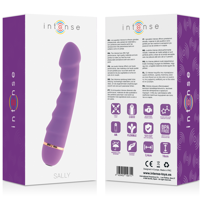 INTENSE - SALLY 20 SPEEDS SILICONE LILAC - Amore24
