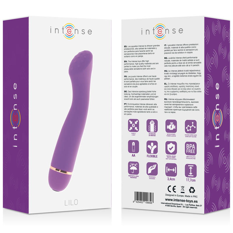 INTENSE - LILO 20 SPEEDS SILICONE LILAC - Amore24