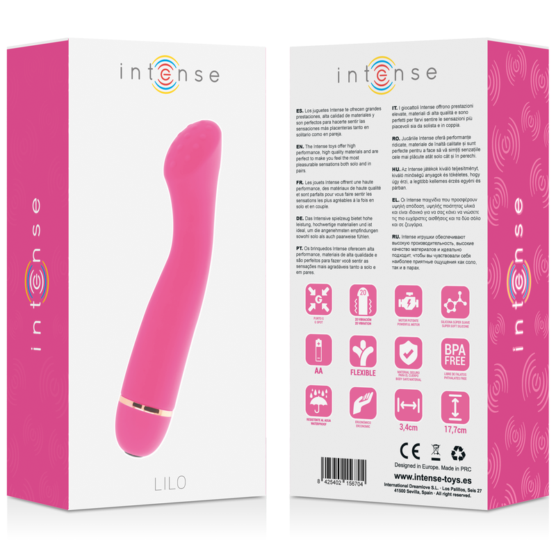 INTENSE - LILO 20 SPEEDS SILICONE PINK - Amore24