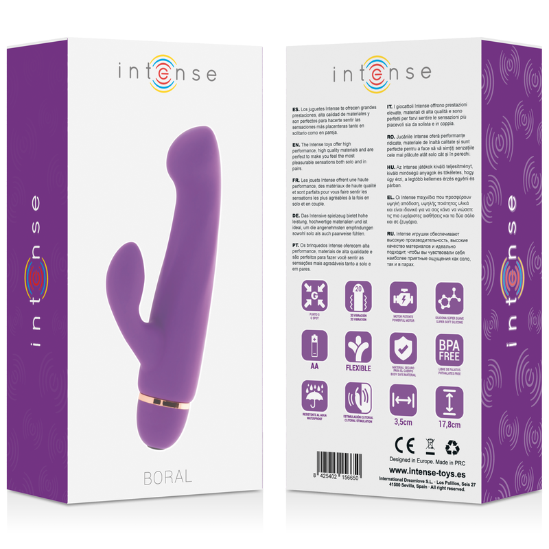 INTENSE - BORAL 20 SPEEDS SILICONE LILAC - Amore24