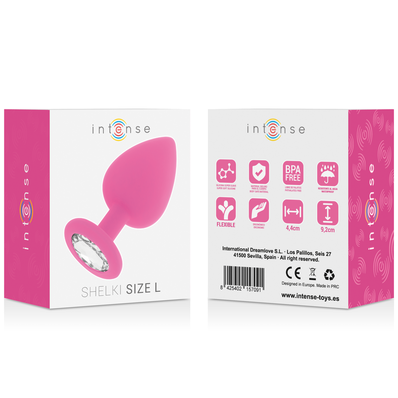 INTENSE - SHELKI L PLUG ANAL FUCHSIA - Amore24