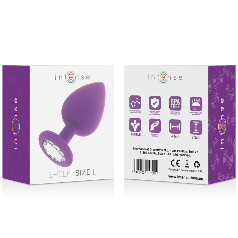 INTENSE - SHELKI L PLUG ANAL LILAC - Amore24