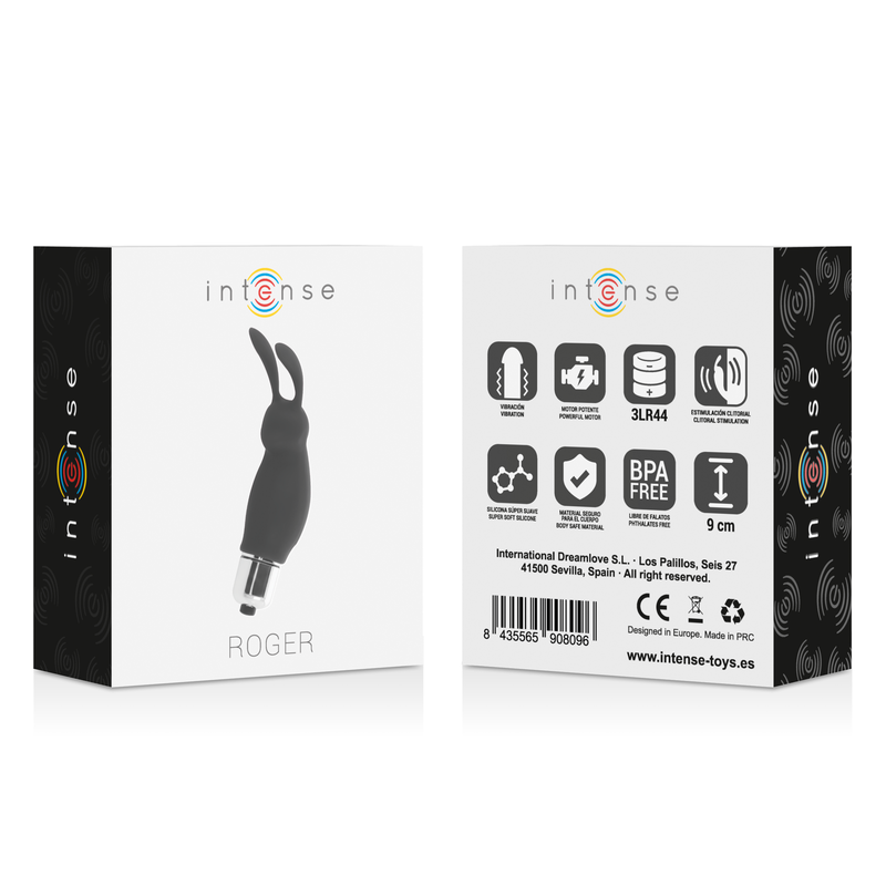 INTENSE - RABBIT ROGER BLACK - Amore24