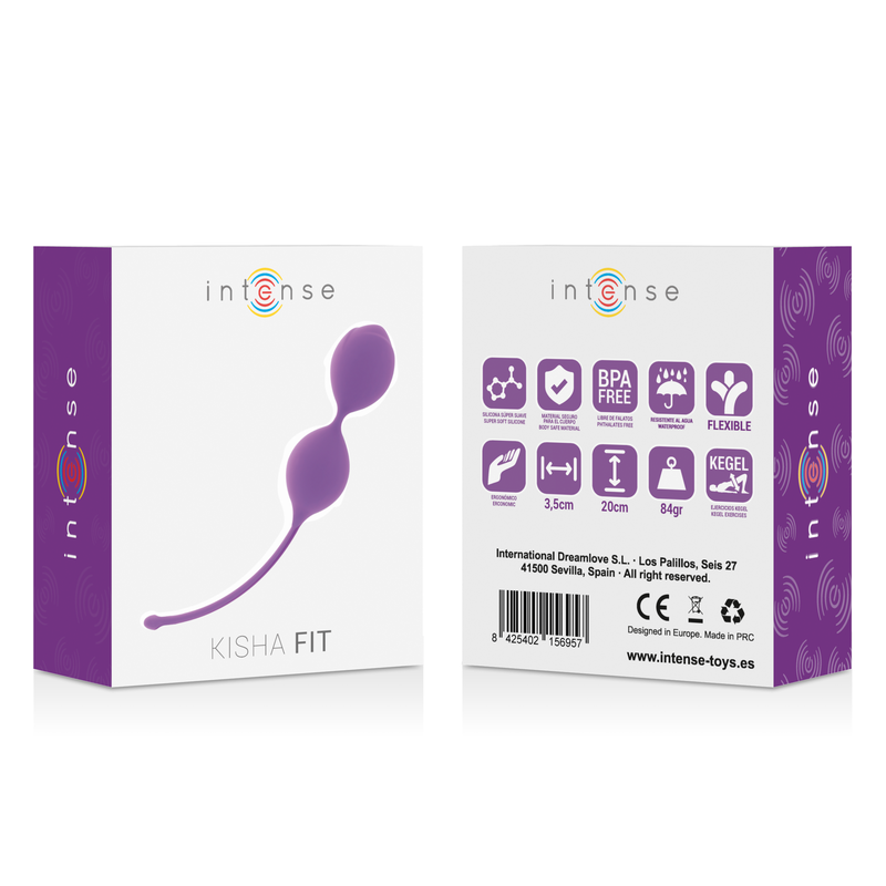 INTENSE - KISHA FIT SILICONE KEGEL LILAC - Amore24