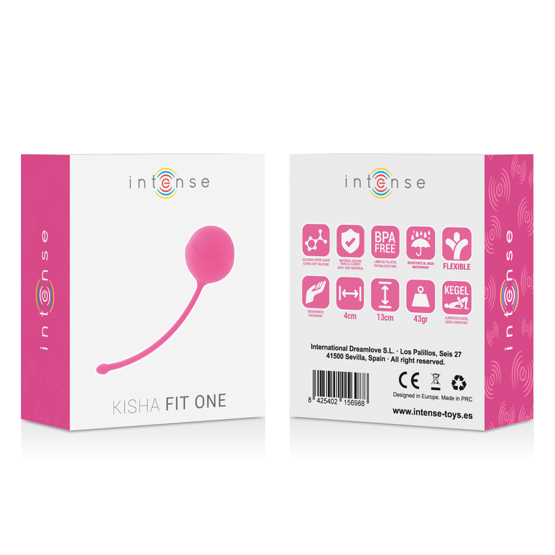 INTENSE - KISHA FIT ONE SILICONE KEGEL FUCHSIA - Amore24