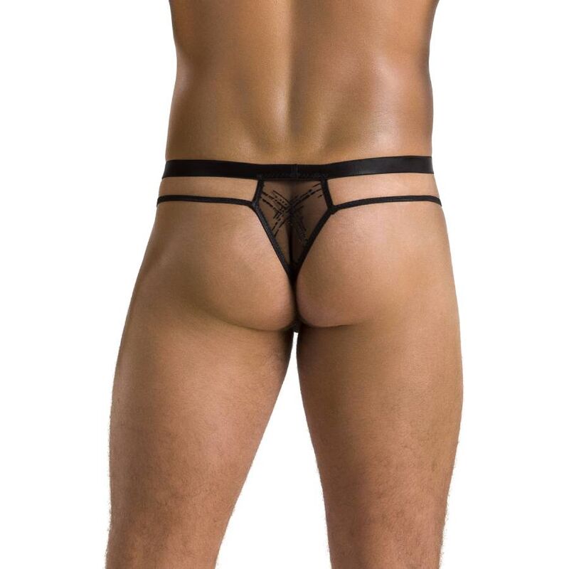 PASSION - 029 COLLIN THONG BLACK L/XL - Amore24
