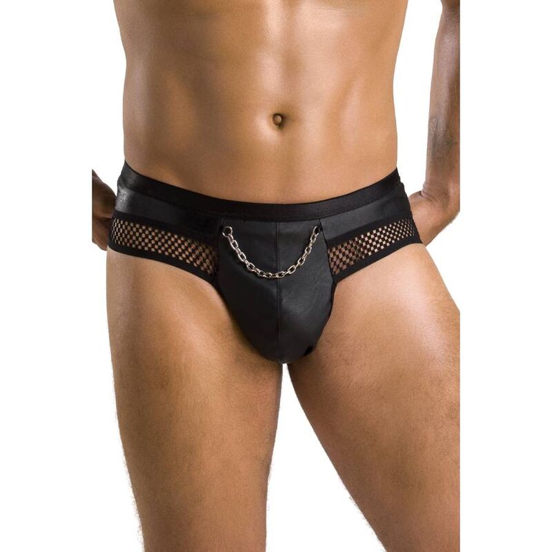 PASSION - 030 OPEN SLIP TOM BLACK S/M - Amore24