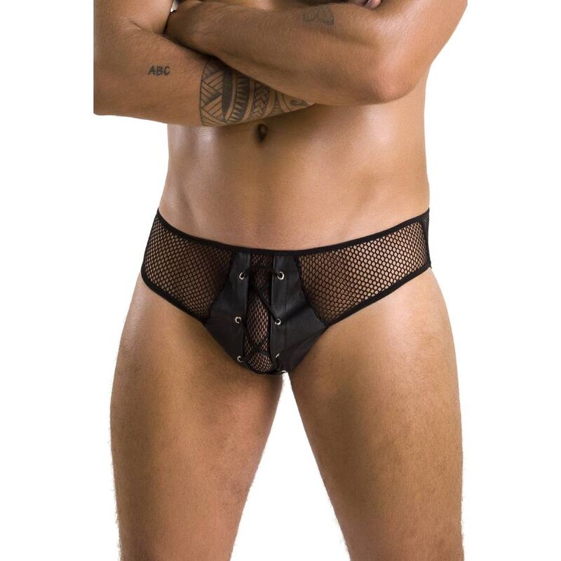 PASSION - 035 SLIP RICHARD BLACK S/M - Amore24