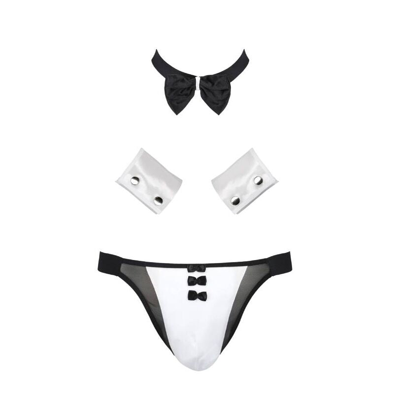 PASSION - 036 SLIP ALFROJO BLACK S/M - Amore24