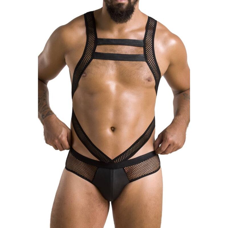 PASSION - 045 BODY VICTOR BLACK S/M - Amore24