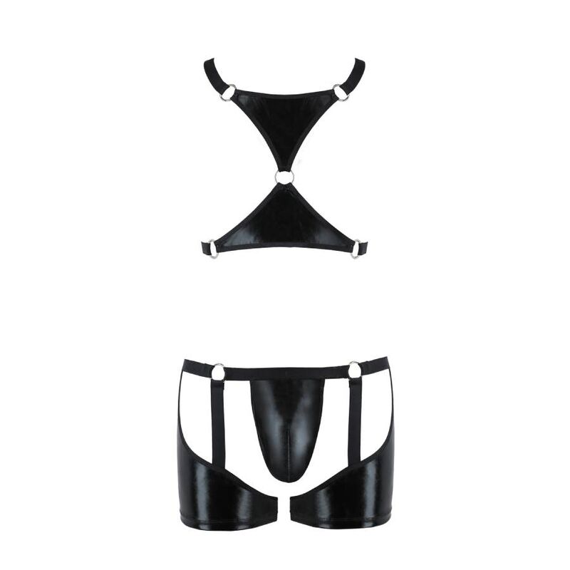 PASSION - 047 SET ARON BLACK S/M - Amore24
