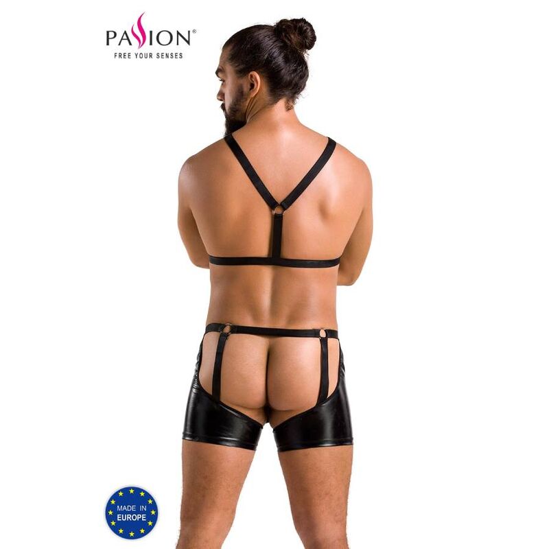PASSION - 047 SET ARON BLACK S/M - Amore24