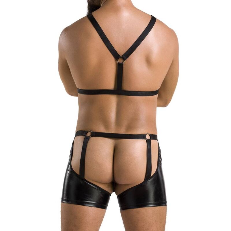 PASSION - 047 SET ARON BLACK S/M - Amore24