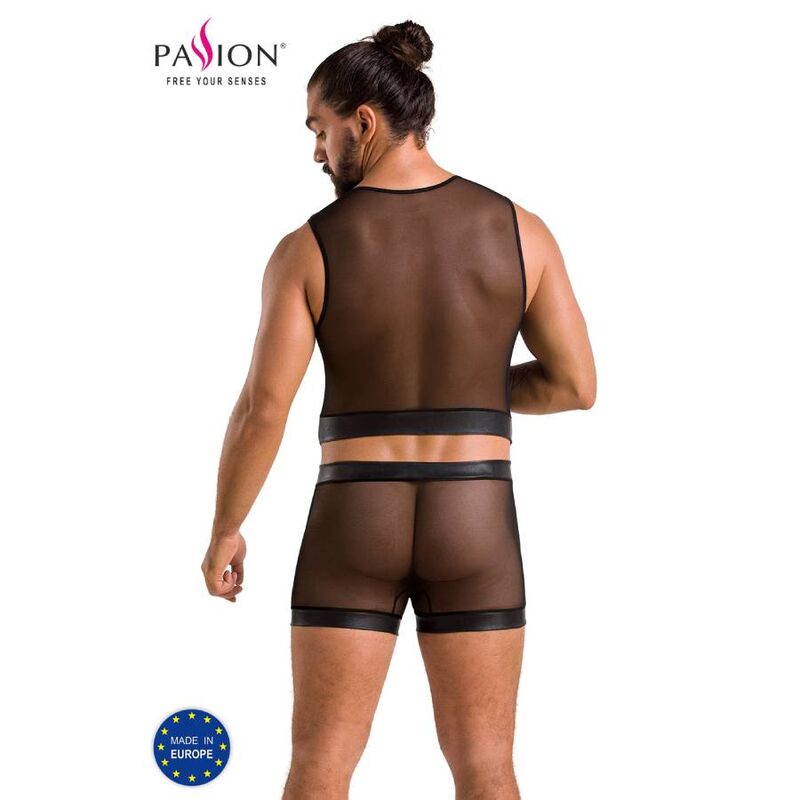 PASSION - 053 SET WILLIAM BLACK L/XL - Amore24