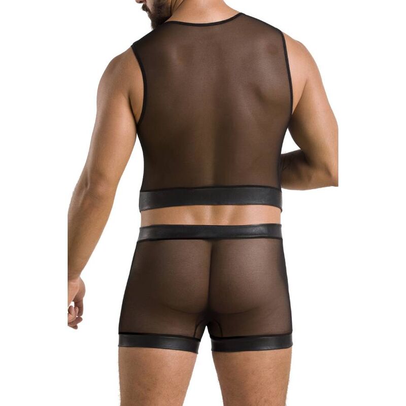 PASSION - 053 SET WILLIAM BLACK L/XL - Amore24