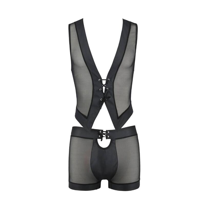 PASSION - 053 SET WILLIAM BLACK L/XL - Amore24