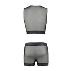 PASSION - 053 SET WILLIAM BLACK L/XL - Amore24