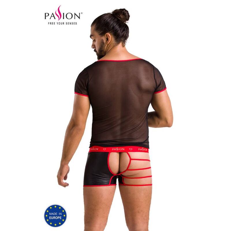 PASSION - 055 SET MARK BLACK L/XL - Amore24