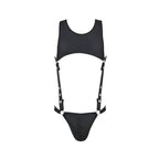 PASSION - 056 BODY ADAM BLACK L/XL - Amore24