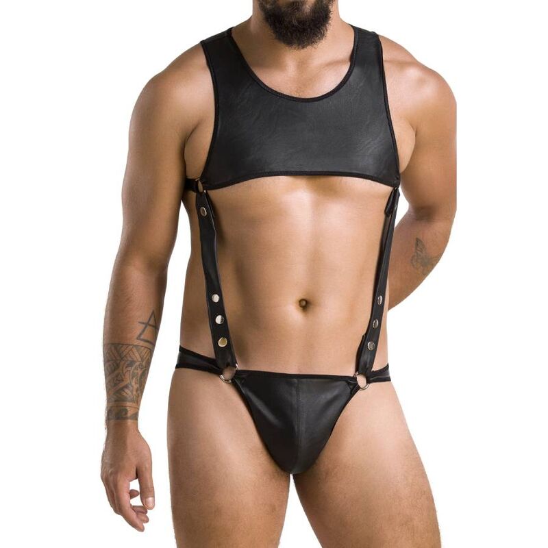 PASSION - 056 BODY ADAM BLACK L/XL - Amore24
