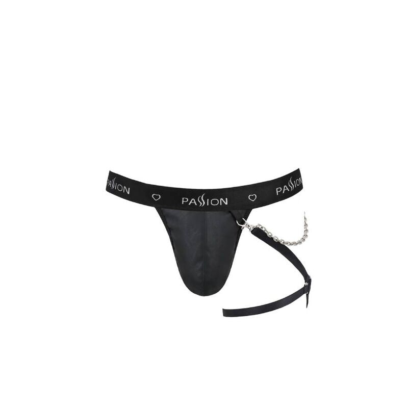 PASSION - 058 BILL THONG BLACK L/XL - Amore24