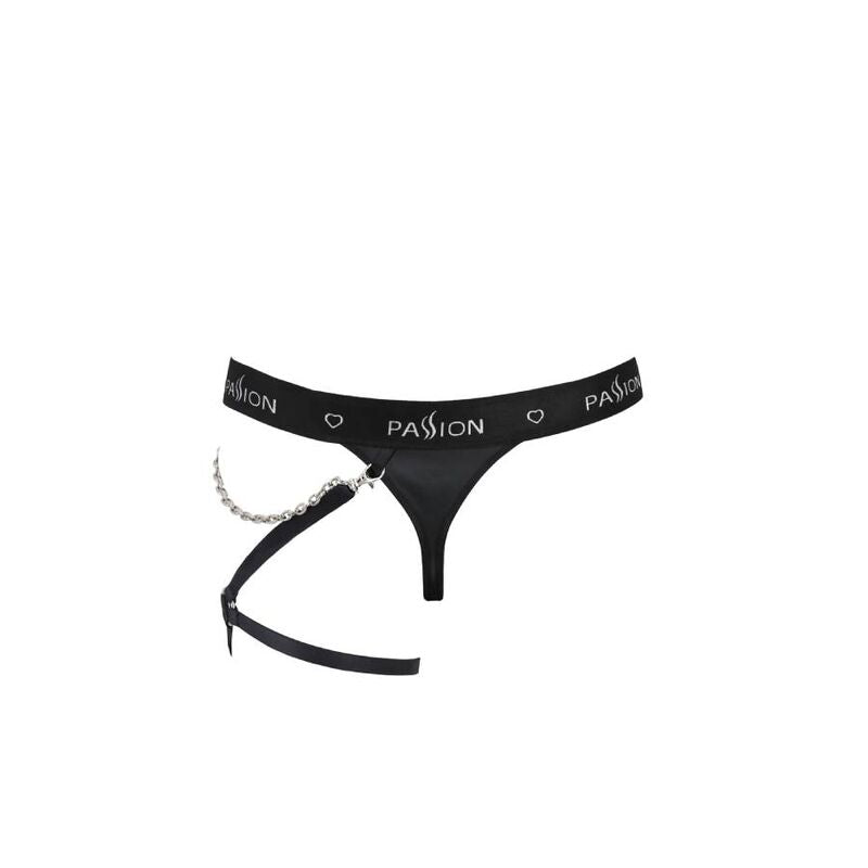 PASSION - 058 BILL THONG BLACK L/XL - Amore24