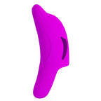 PRETTY LOVE - DELPHINI POWERFUL PURPLE FINGER STIMULATOR - Amore24