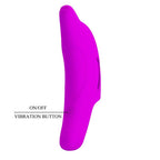 PRETTY LOVE - DELPHINI POWERFUL PURPLE FINGER STIMULATOR - Amore24