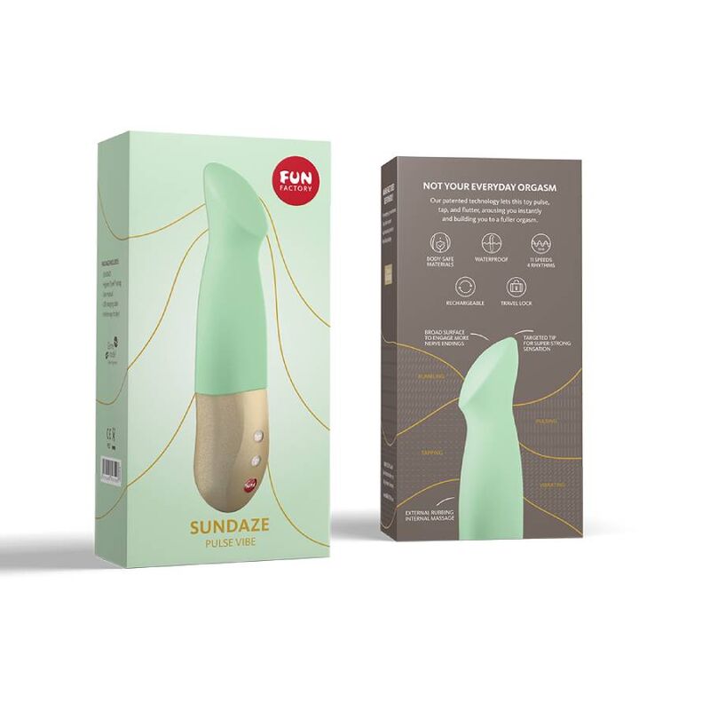 FUN FACTORY - SUNDAZE PULSE VIBE PISTACHIO - Amore24