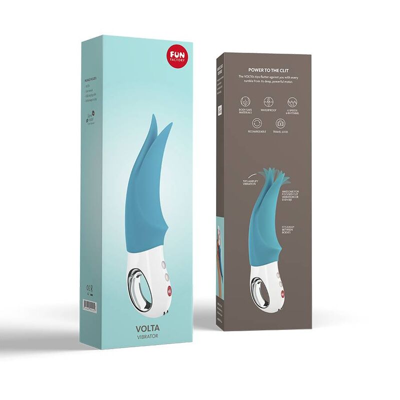 FUN FACTORY - VOLTA G5 CLITORAL VIBRATOR PETROL - Amore24