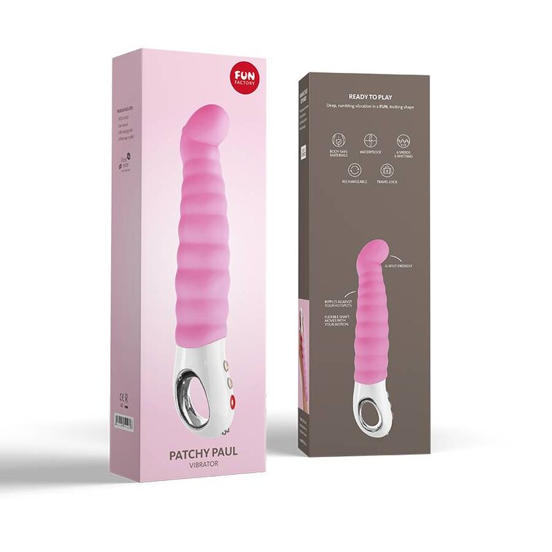 FUN FACTORY - PATCHY PAUL G5 G-SPOT VIBRATOR CANDY ROSE - Amore24