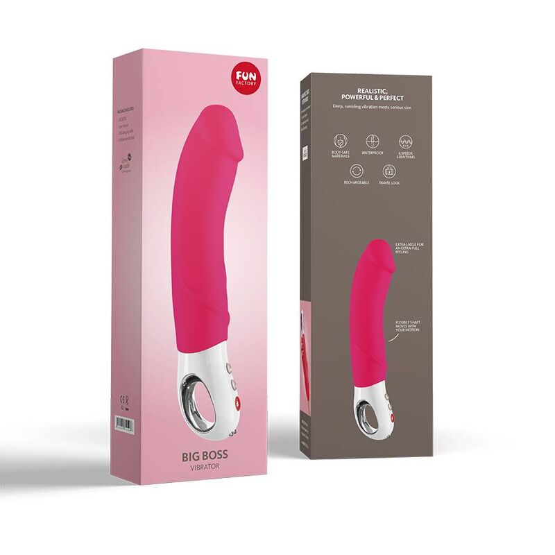 FUN FACTORY - BIG BOSS G5 VIBRATOR PINK - Amore24