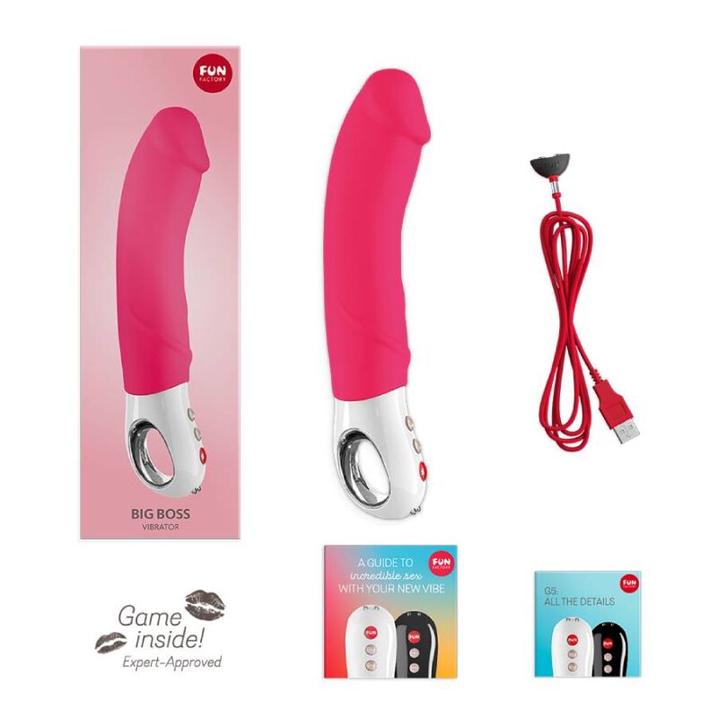 FUN FACTORY - BIG BOSS G5 VIBRATOR PINK - Amore24