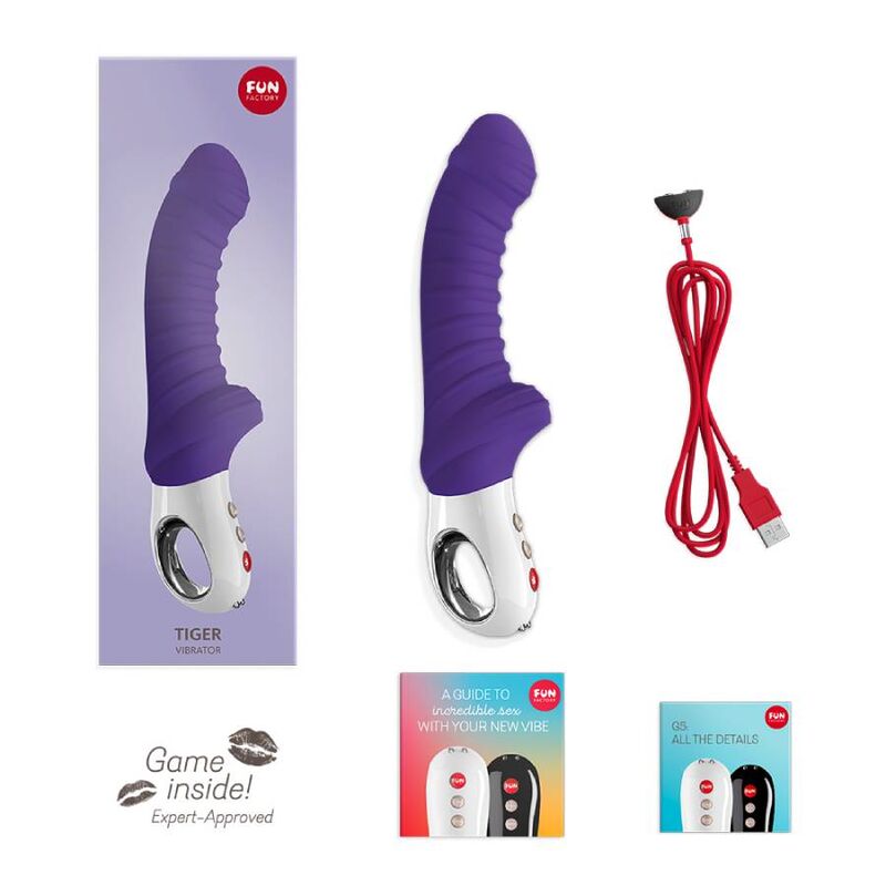 FUN FACTORY - TIGER G5 VIBRATOR VIOLET - Amore24