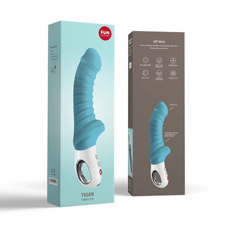 FUN FACTORY - TIGER G5 VIBRATOR PETROL - Amore24