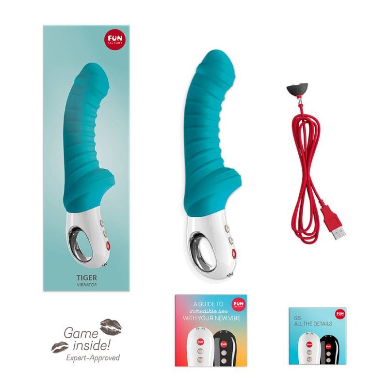 FUN FACTORY - TIGER G5 VIBRATOR PETROL - Amore24