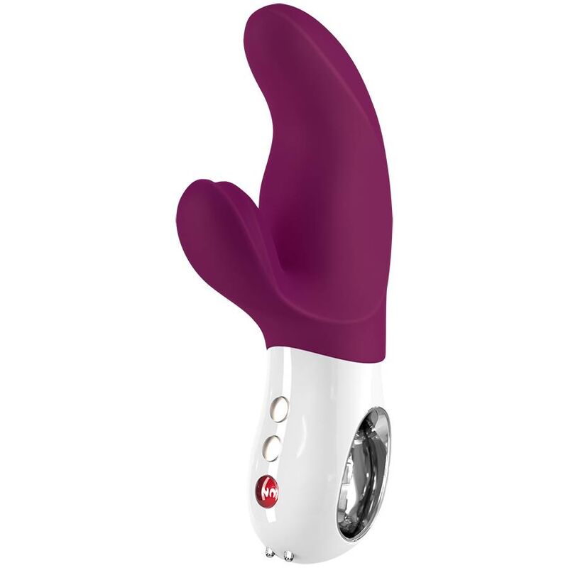 FUN FACTORY - MISS BI DUAL VIBRATOR GRAPE WHITE - Amore24