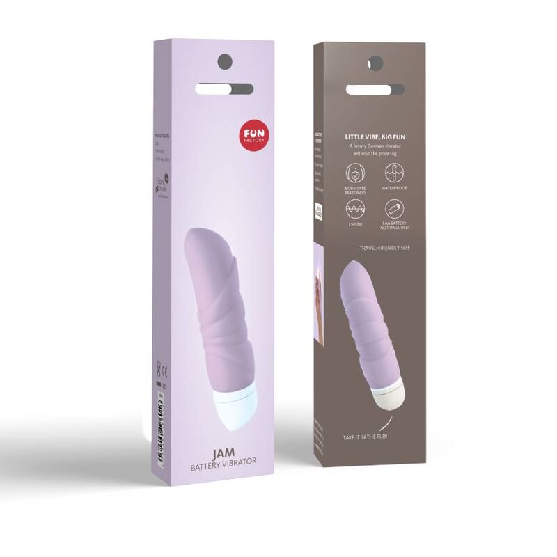 FUN FACTORY - JAM VIBRATOR PASTEL LILAC - Amore24