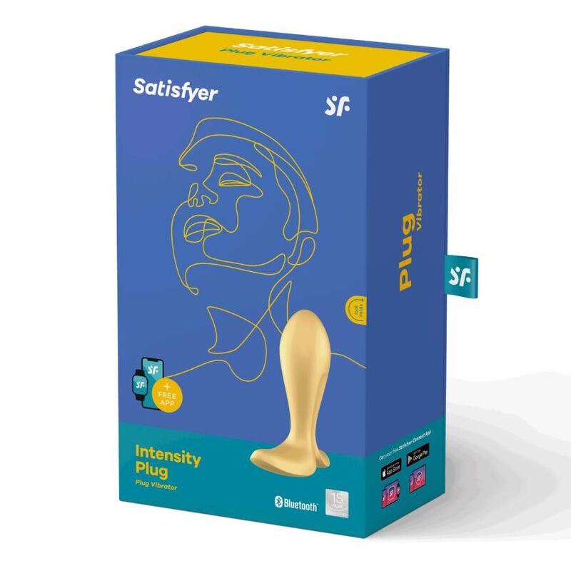 SATISFYER - INTENSITY PLUG GOLD - Amore24