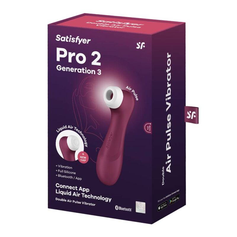 SATISFYER - PRO 2 GENERACIÓN 3 LILAC BLUETOOTH & APP - Amore24
