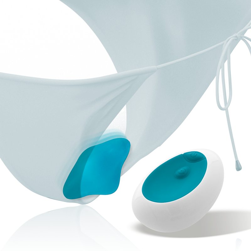 INTENSE - SAMANTHA PANTIE REMOTE CONTROL BLUE - Amore24